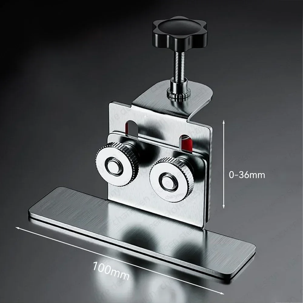 Furniture Hardware Kit - Woodworking Cabinet Alignment Clamp Stainless Steel