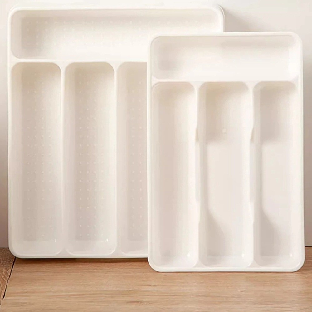 Drawer Organizer Peg - Quality 4/5 Compartments Cutlery Organizer Rectangle