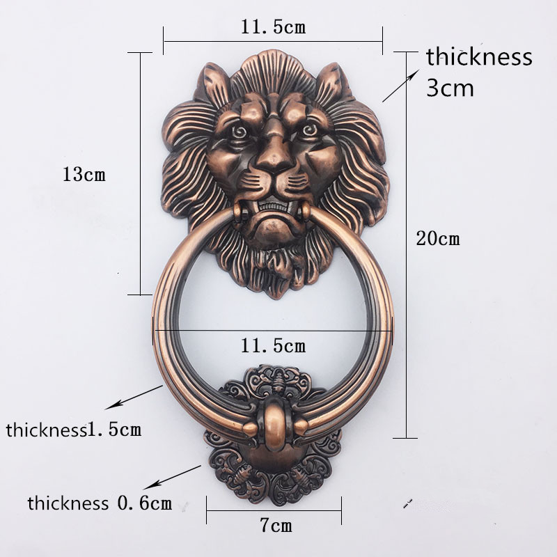 Furniture Hardware Wood - Đồng Cổ Đầu Sư Tử Tay