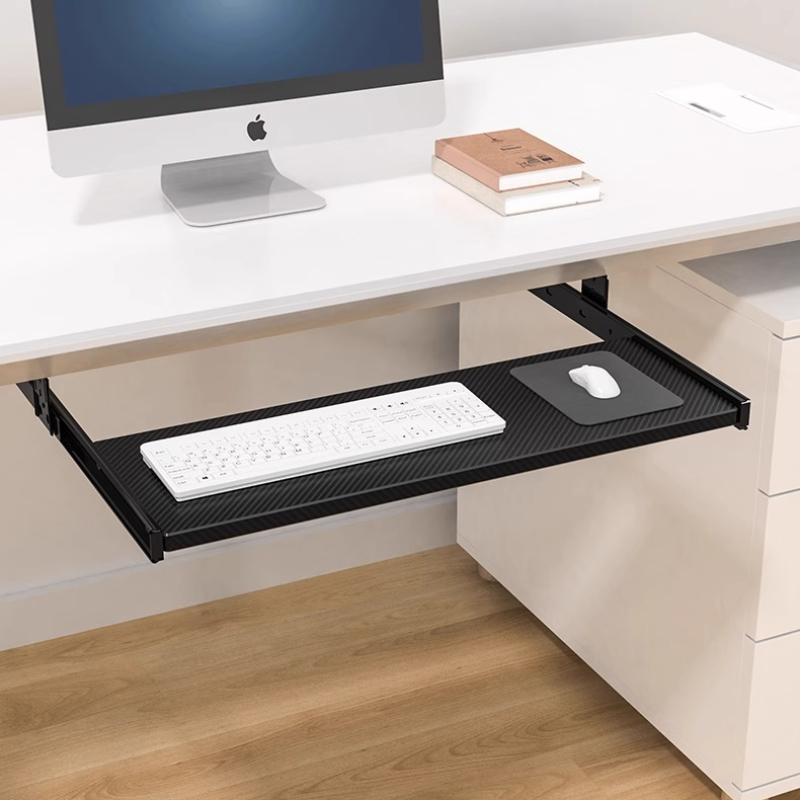 Drawer Organizer Peg - Under Desk Keyboard Tray Slide Rail