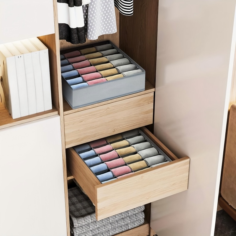 24 Grid Foldable Storage Organ - đánh giá và giá Drawer Organizer Peg