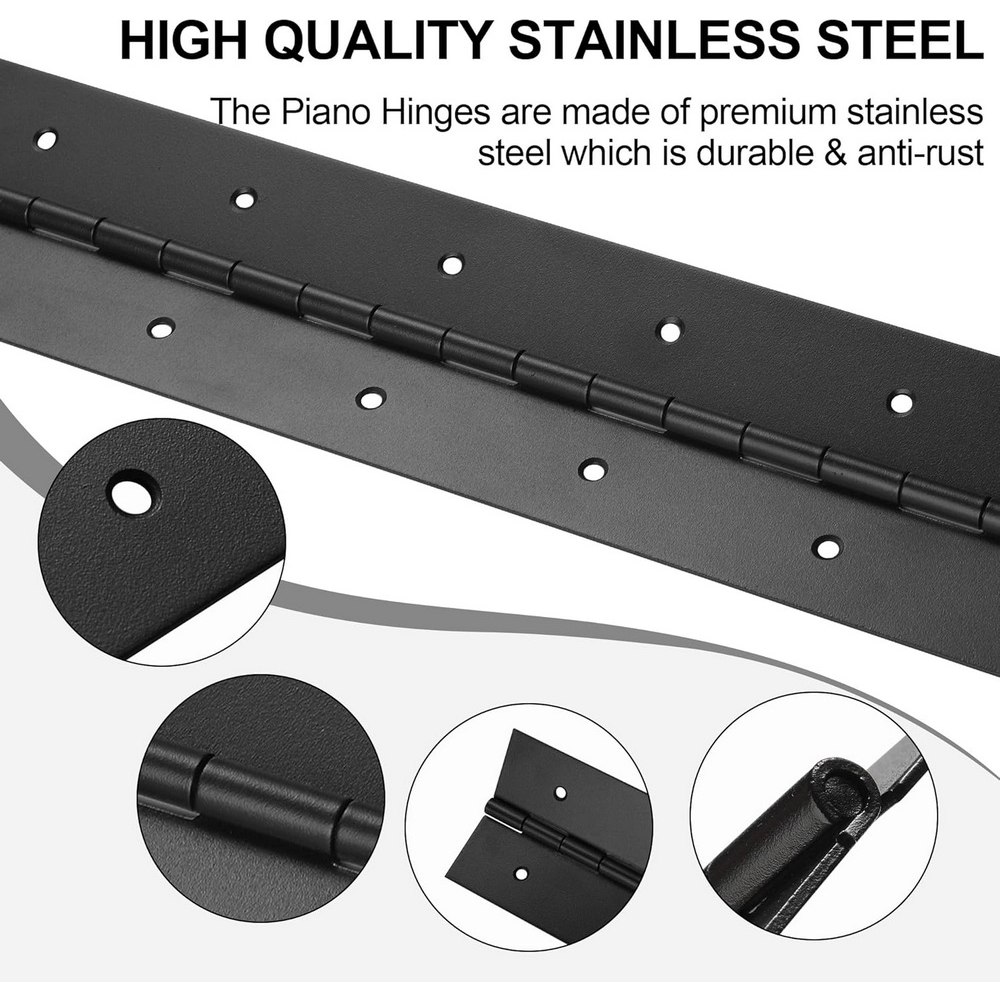 6in-20in Black Piano Hinges He - đánh giá và giá Piano Hinge Continuous