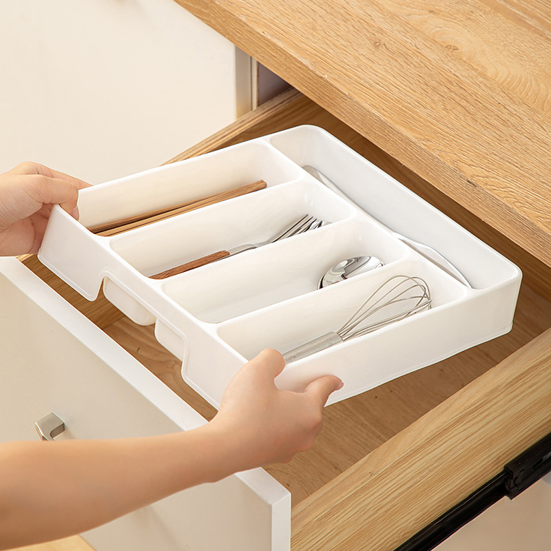 4/5 Compartments Cutlery Organ - đánh giá và giá Drawer Organizer Peg