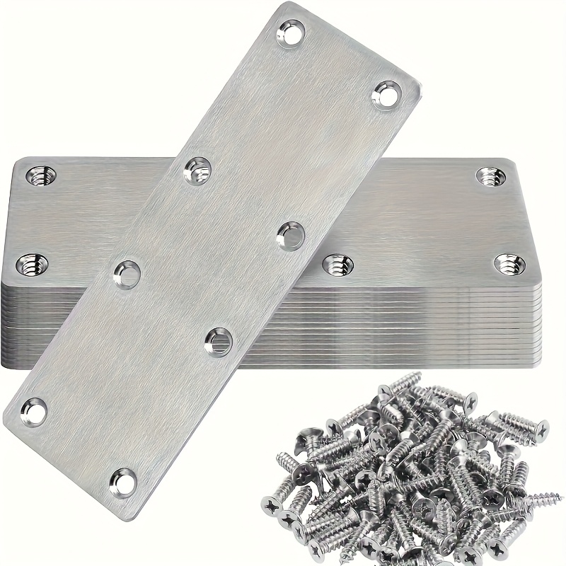 6Pcs Stainless Steel Metal Str - đánh giá và giá Furniture Hardware Wood