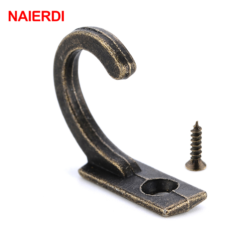 Naierdi 10 Chiếc Nhỏ Cổ Móc Mó - đánh giá và giá Furniture Hardware Wood