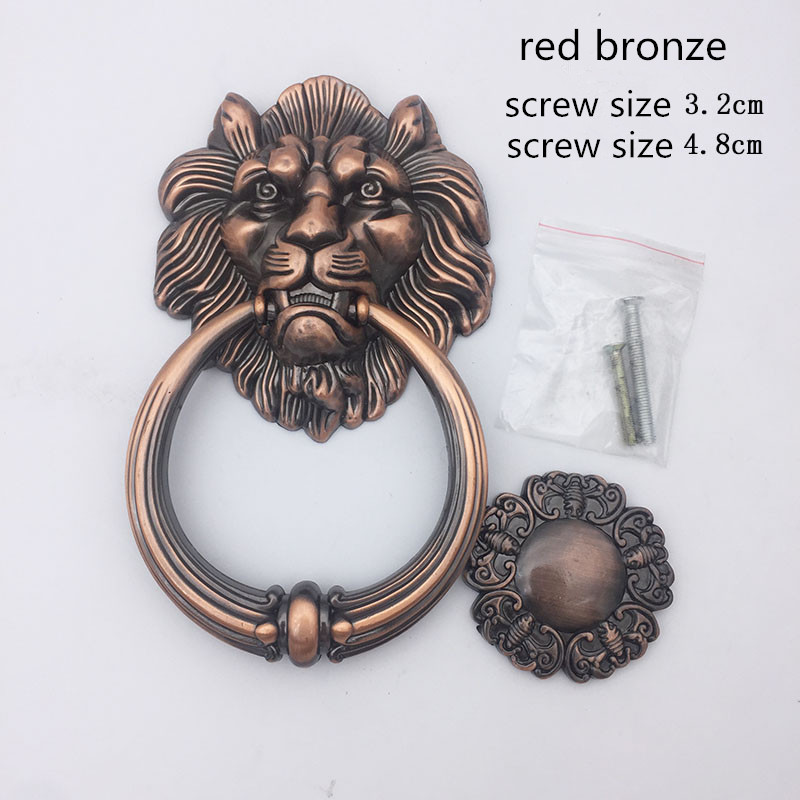 Đồng Cổ Đầu Sư Tử Tay Cầm Dép  - đánh giá và giá Furniture Hardware Wood