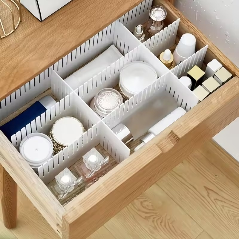 4/8/12PCS Adjustable Drawer Di - đánh giá và giá Drawer Organizer Peg