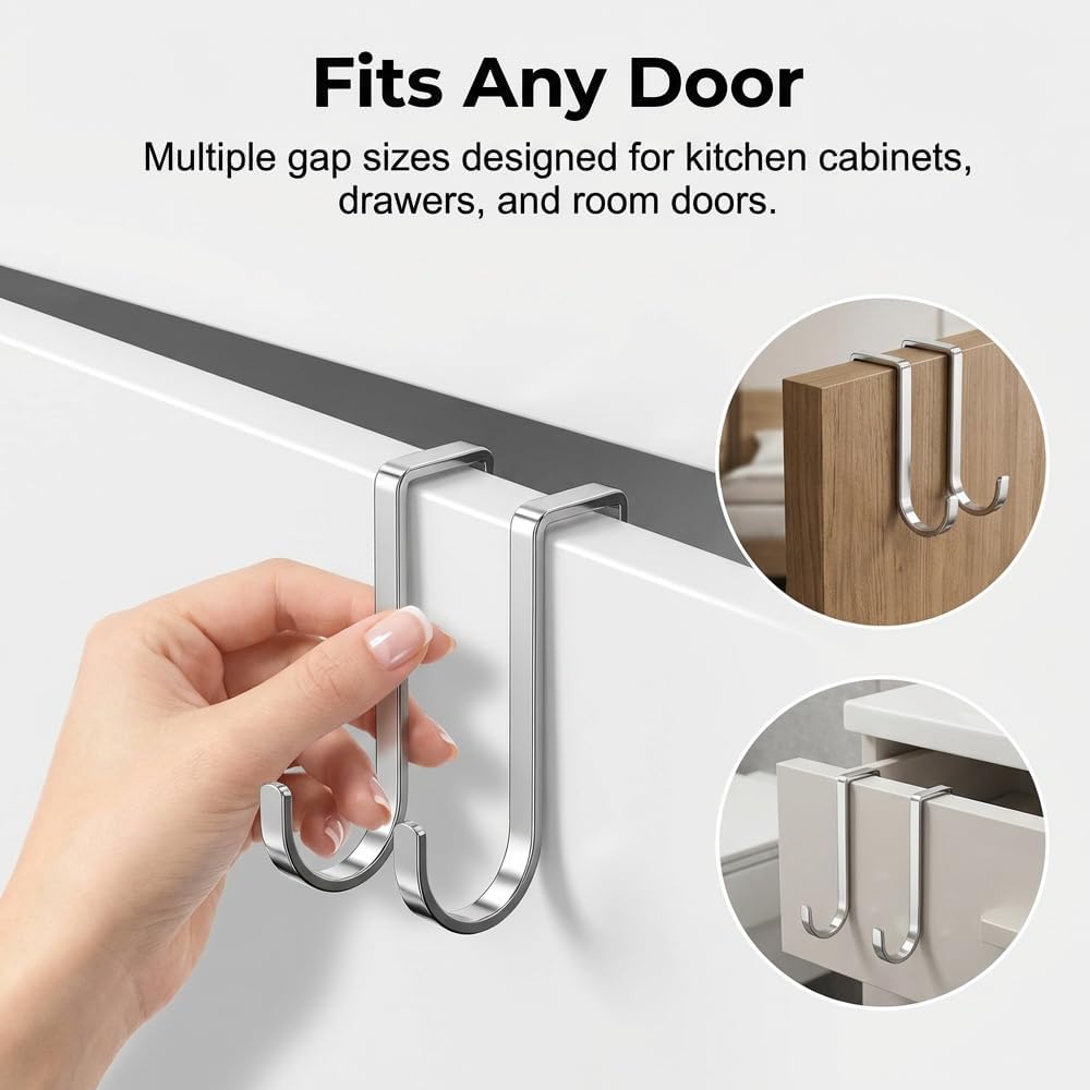 Stainless Steel Double S-Shape - đánh giá và giá Drawer Organizer Peg