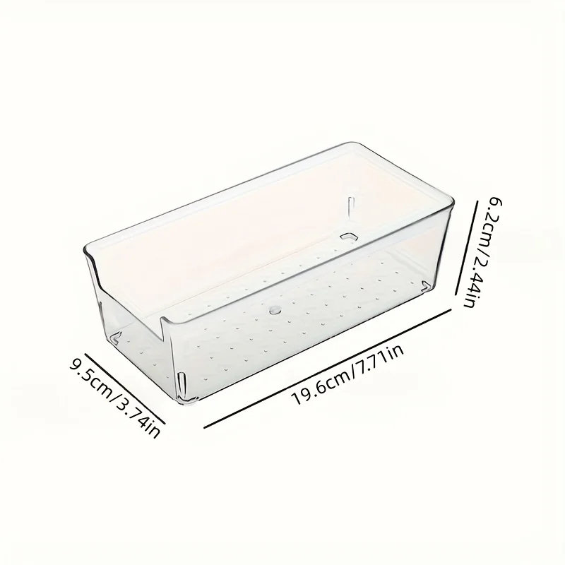 7pcs Transparent Plastic Cosme - đánh giá và giá Drawer Organizer Peg