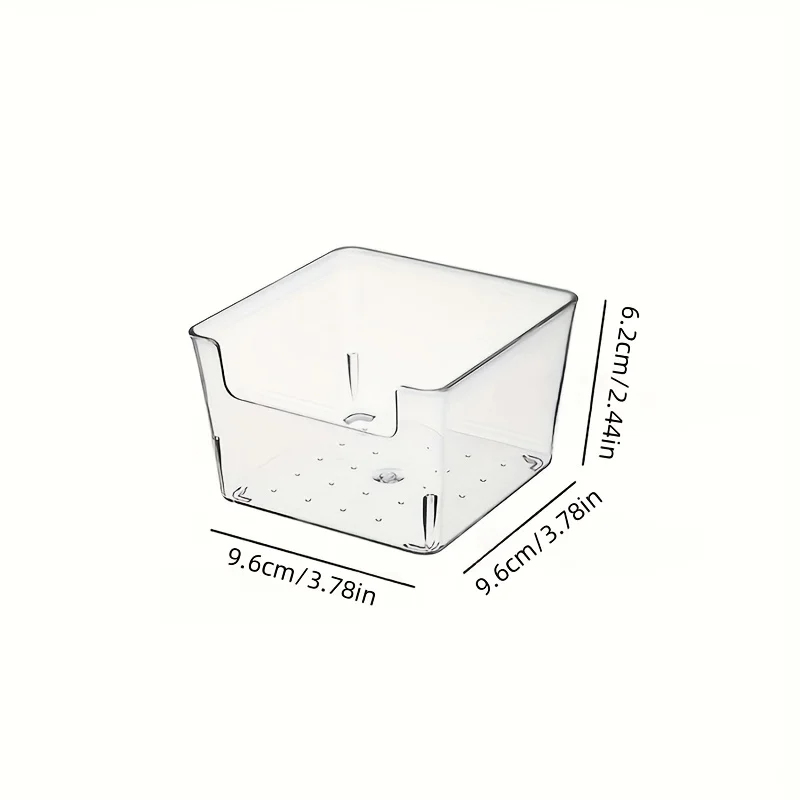 7pcs Transparent Plastic Cosme - đánh giá và giá Drawer Organizer Peg