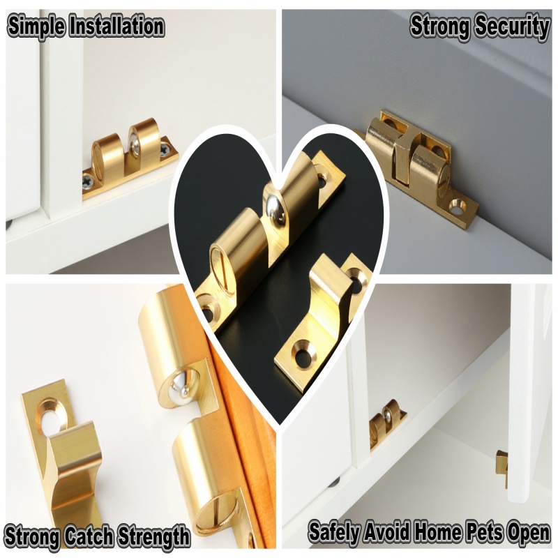 3/6pcs Cabinet Closet Door Bal - đánh giá và giá Furniture Hardware Brackets