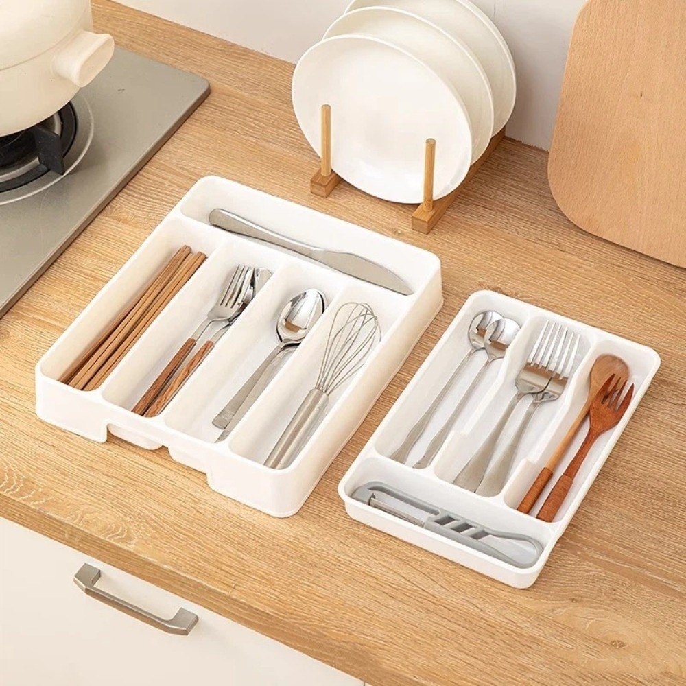 Quality 4/5 Compartments Cutle - đánh giá và giá Drawer Organizer Peg