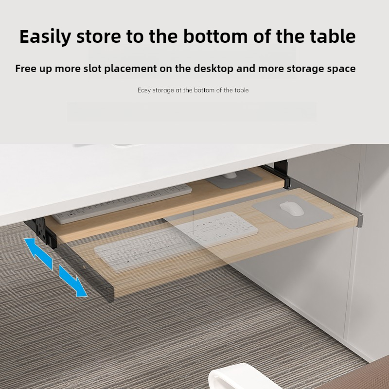 Under Desk Keyboard Tray Slide - đánh giá và giá Drawer Organizer Peg