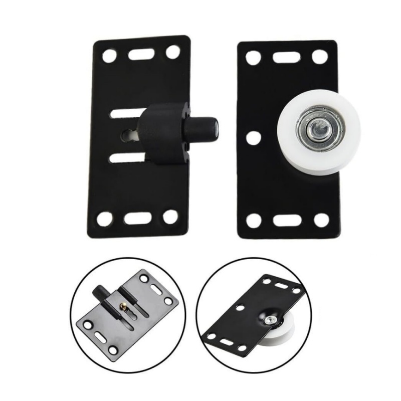 2 Sets Sliding Closet Door Rol - đánh giá và giá Furniture Hardware Kit