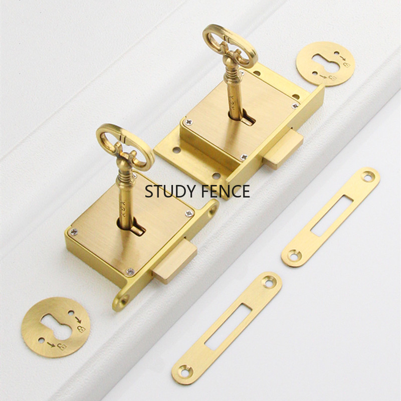 1PC Antique Metal Drawer Lock  - đánh giá và giá Furniture Hardware Brackets