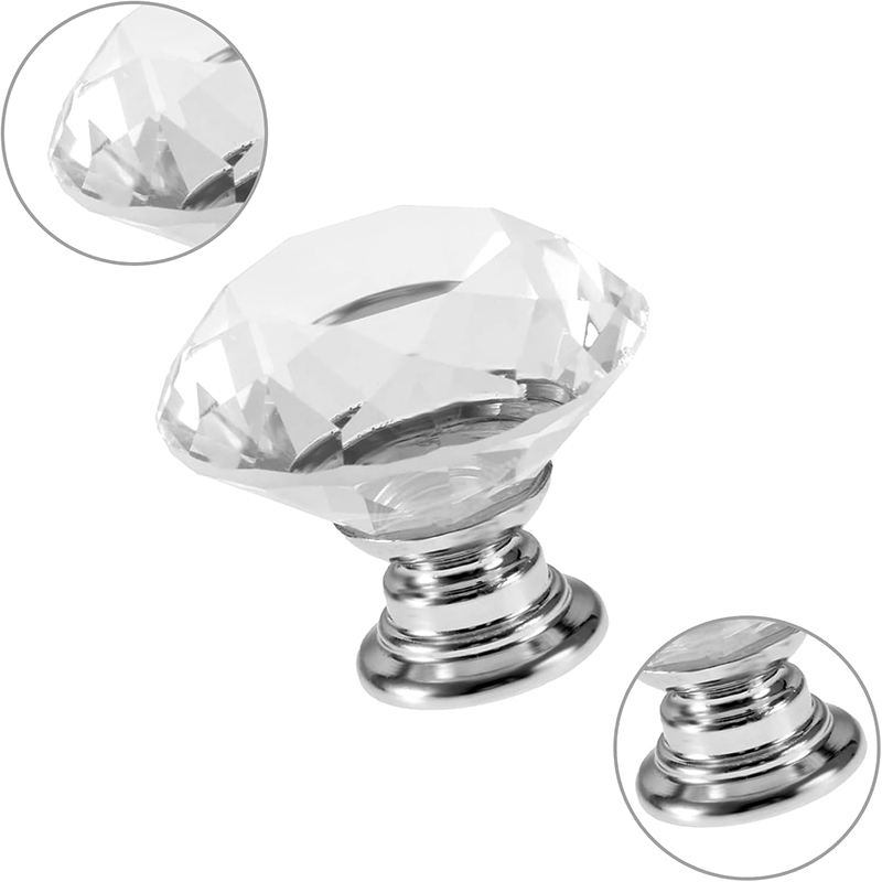6Pcs Cabinet Knob with Screws  - đánh giá và giá Furniture Hardware Wood