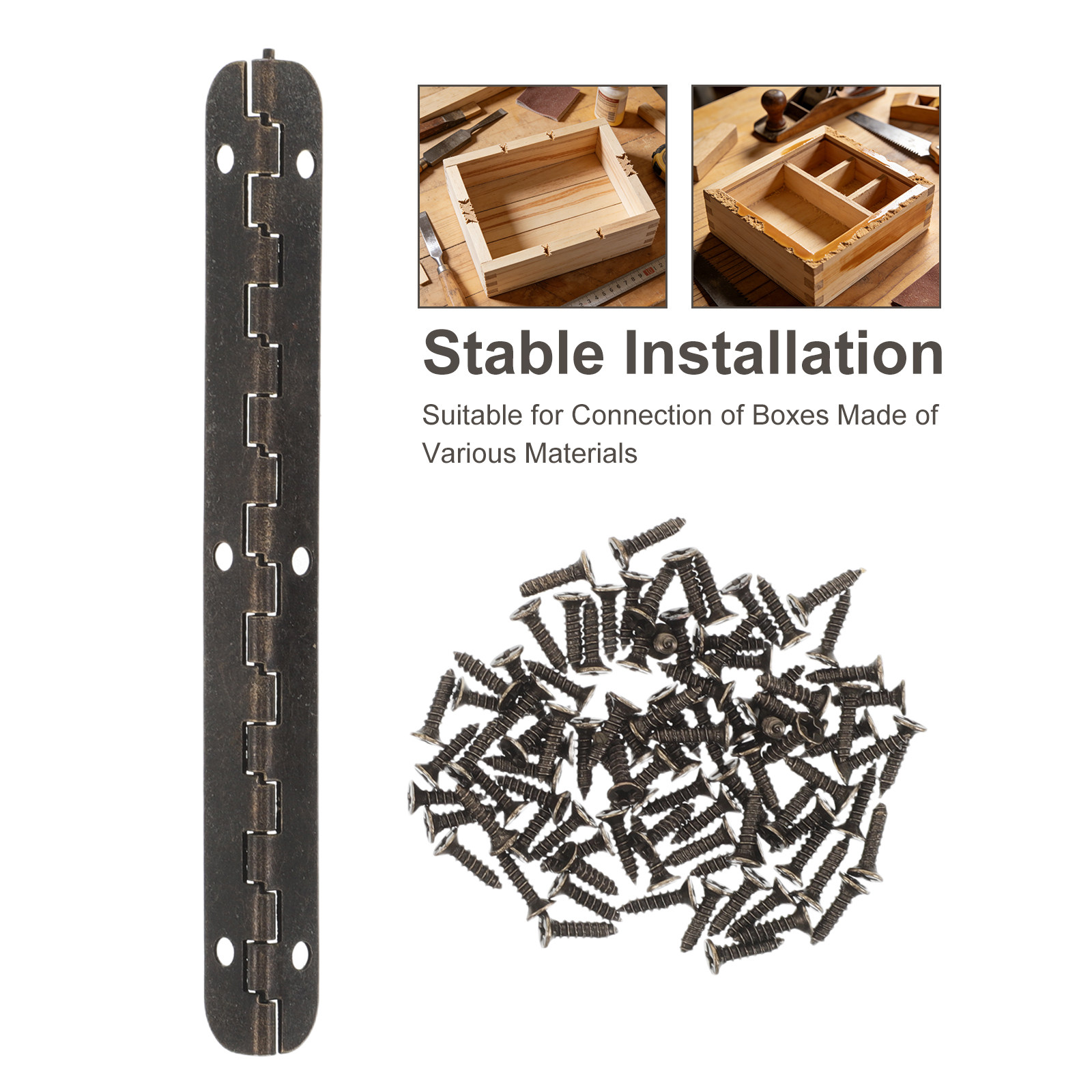 12Pcs 4 Alloy Piano Hinges Con - đánh giá và giá Piano Hinge Continuous