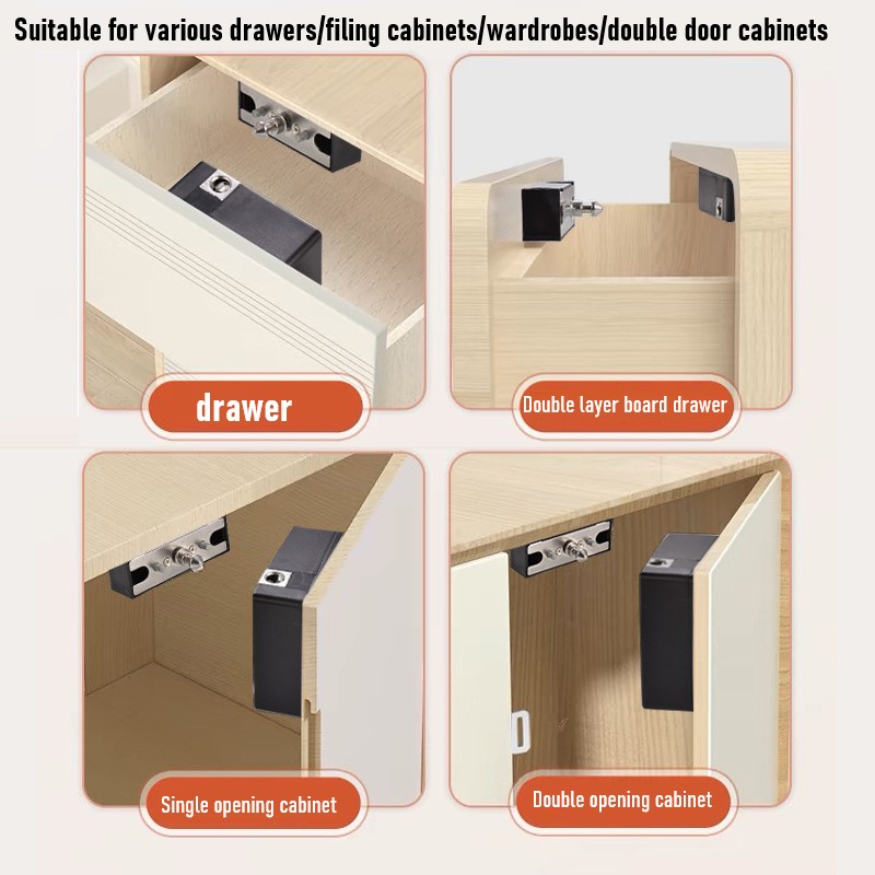 Tuya Smart Cabinet Door Lock K - đánh giá và giá Furniture Hardware Wood