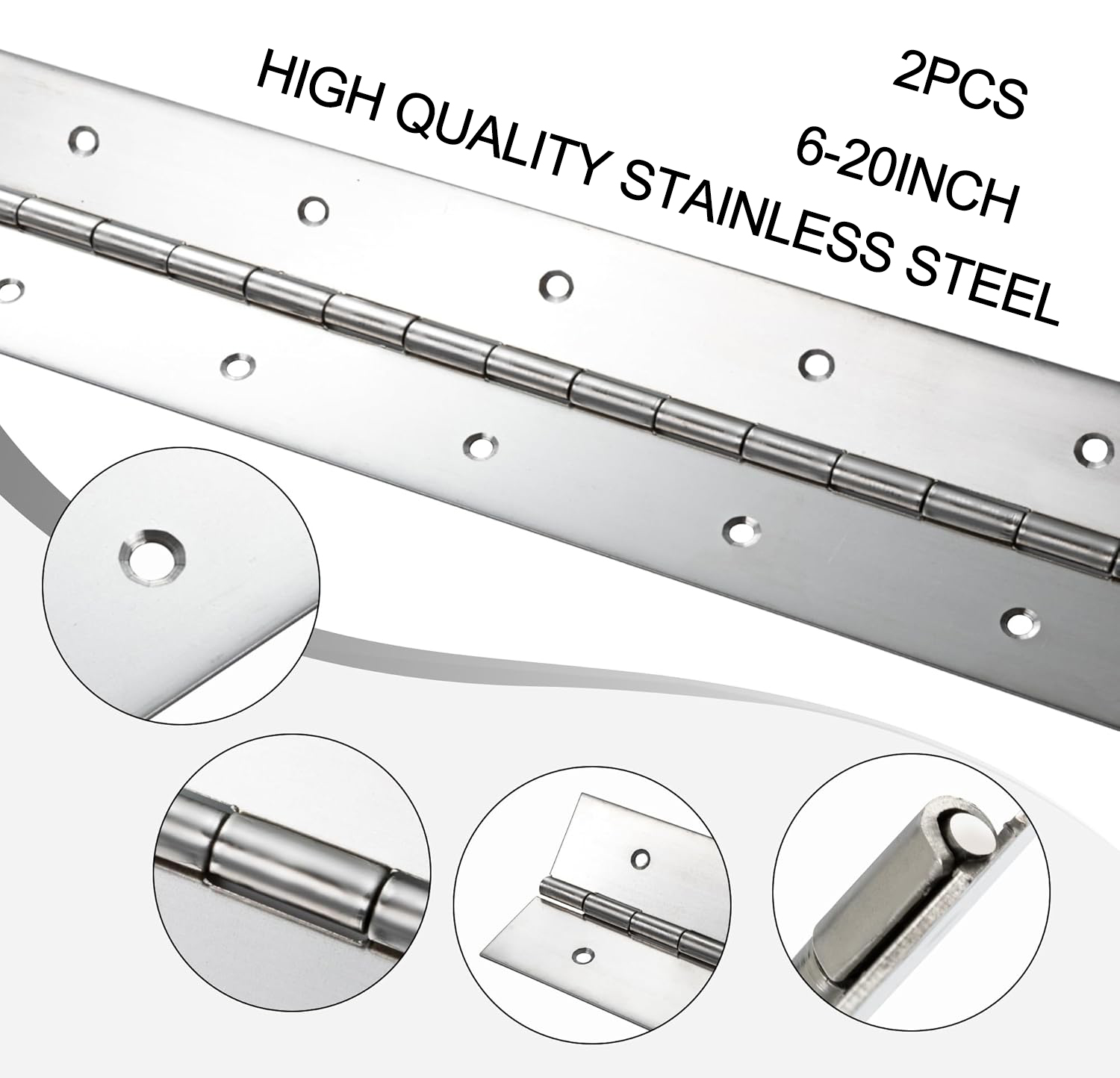6in-20in Piano Hinges Heavy Du - đánh giá và giá Piano Hinge Continuous